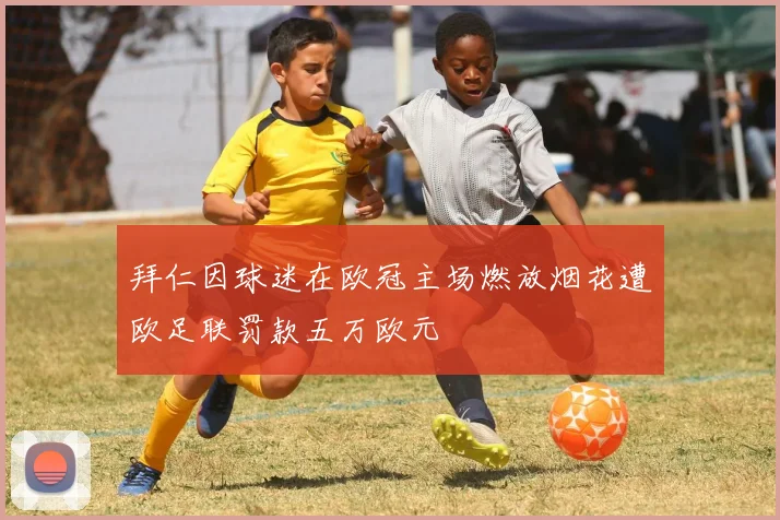 拜仁因球迷在欧冠主场燃放烟花遭欧足联罚款五万欧元